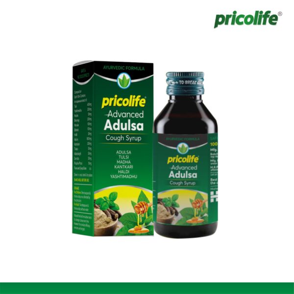 Pricolife advance Adulsa Cough Syrup.